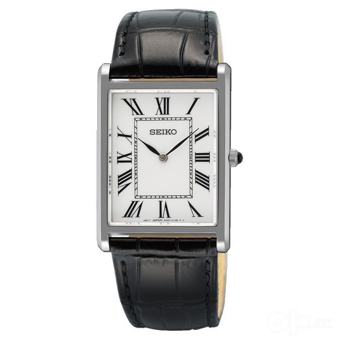 Seiko Discover More Tank Sapphire White Dial SWR103