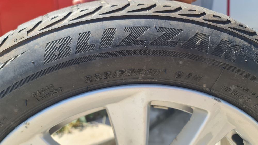 Set Roti BMW 225/55R17 cu anvelope M+S