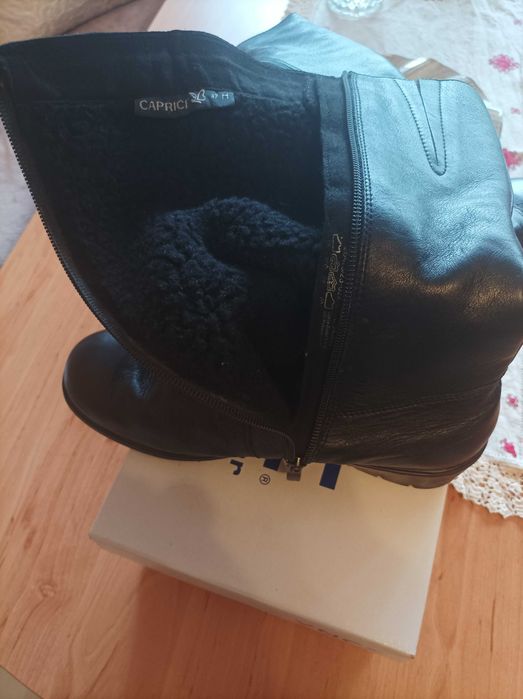 Дамски ботуши от естествена кожа, размер 37