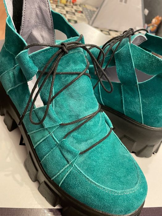 Ghete de toamna model unicat din piele 38