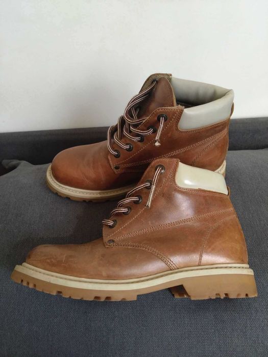 Bocanci damă, piele naturală, mărimea 40