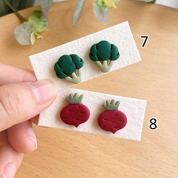 Обеци от полимерна глина