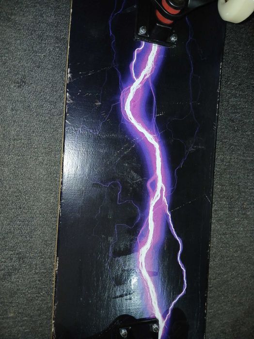 Skateboard LAYENNE 79x20 cm, 7 straturi, ABEC-11, adulti/copii