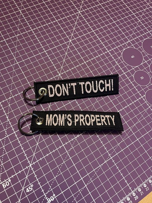 Персонализирани текстилни ключодържатели