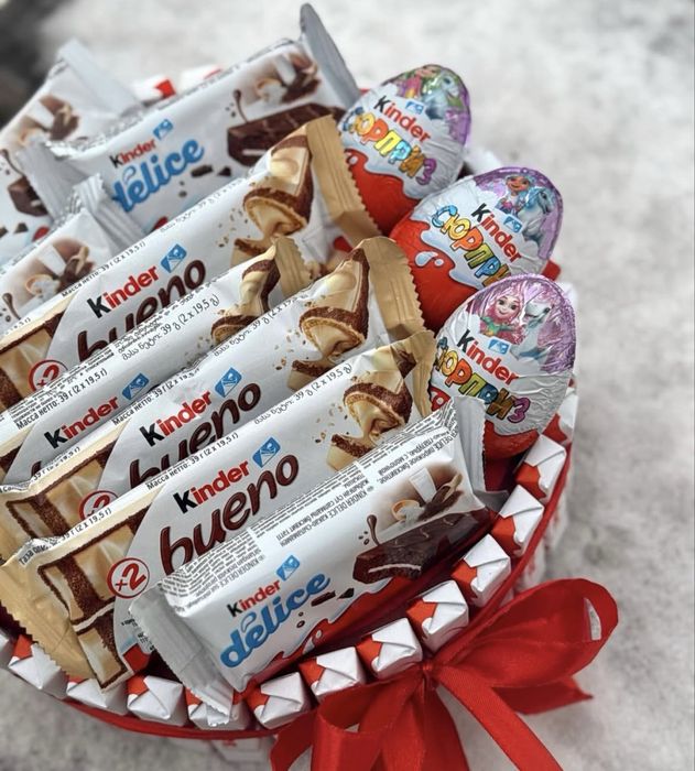 Торт из киндеров