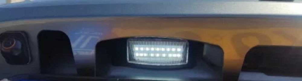 ЛЕД плафони за задния номер за Мицубиши Mitsubishi табелка LED