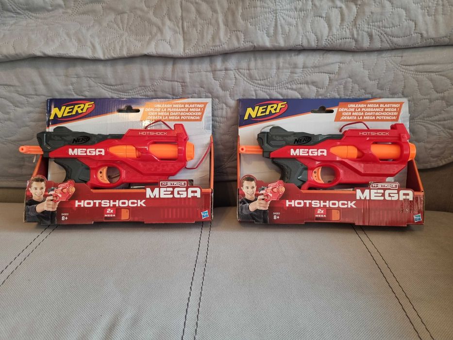 Pistoale jucărie Mega Nerf, doua modele