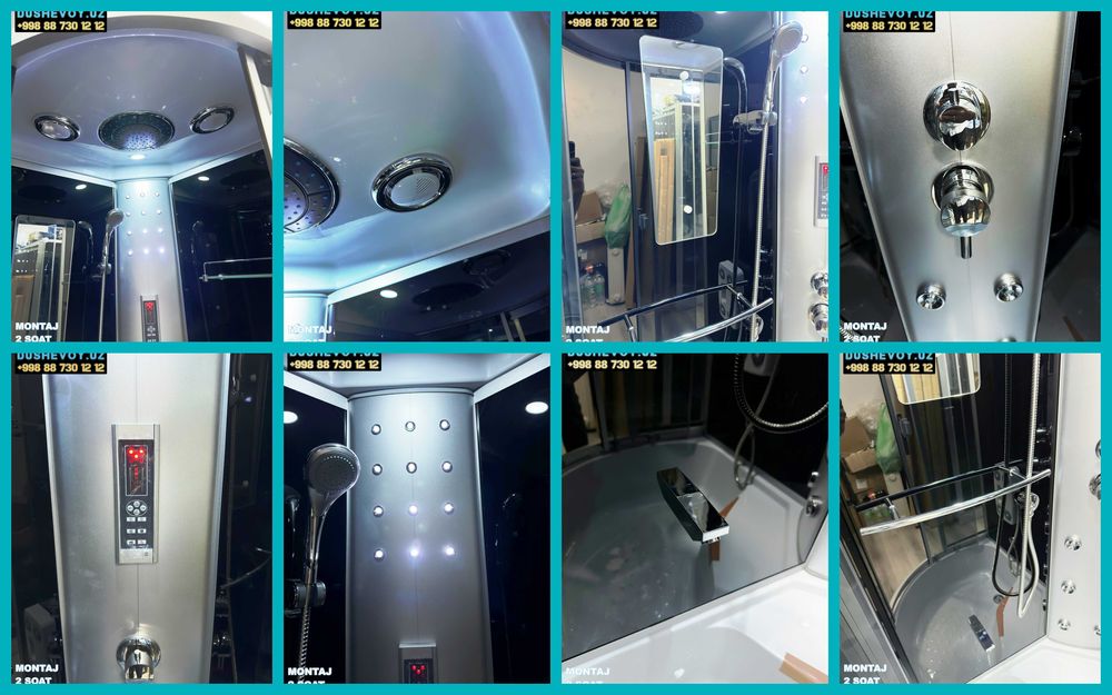 Dush Kabinа Buxoro Dushevoy Kabina Душевая Кабина Бухоро монтаж 3106