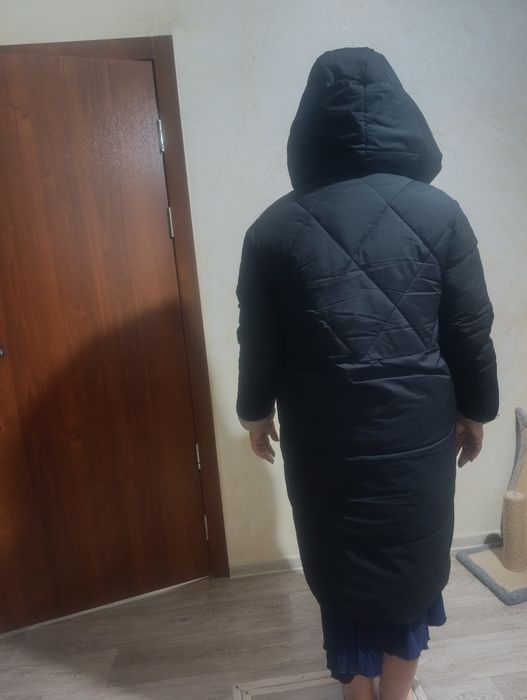 Зимний пуховик теплый