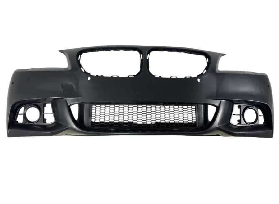 Предна M-Tech дизайн броня БМВ BMW 2014+ F10 / F11 с отвори парктроник