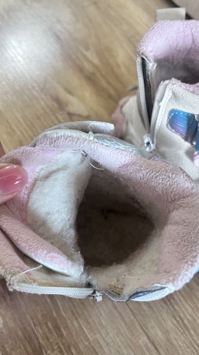 Тёплые зимние ботинки для девочки