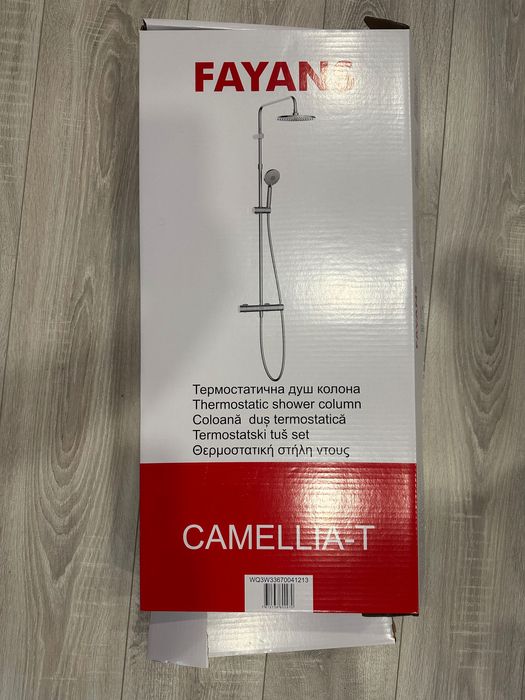 термостатичен душ комплект/ термостатична душ-колона FAYANS CAMELLIA-T