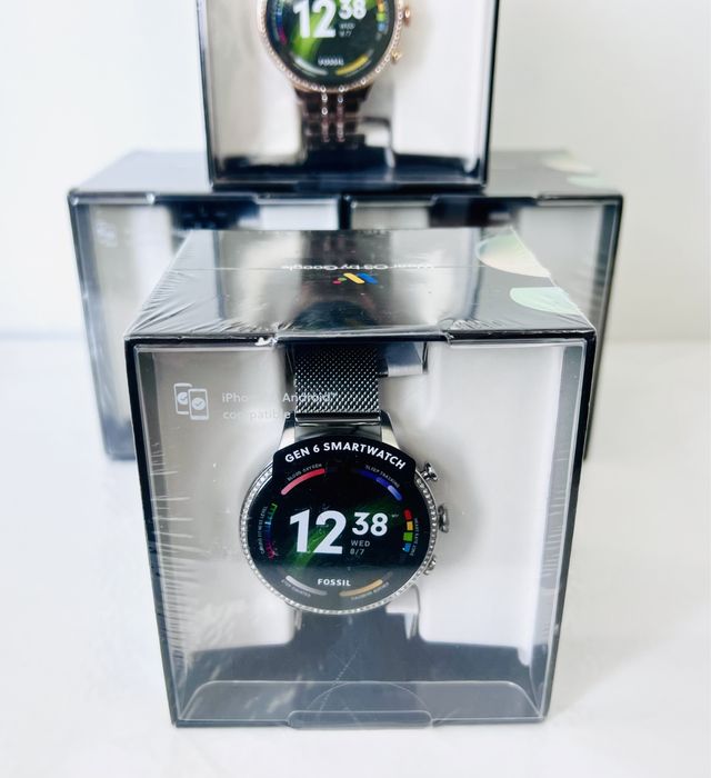 ПРОМО!! НОВ! Смартчасовник Fossil Gen 6 Stainless Steel 2г. Гаранция!