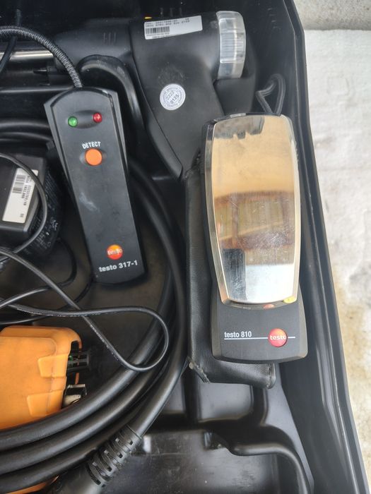 Analizator gaze arse centrale. Testo 330iLX  + testo 810 + testo 317 1/3