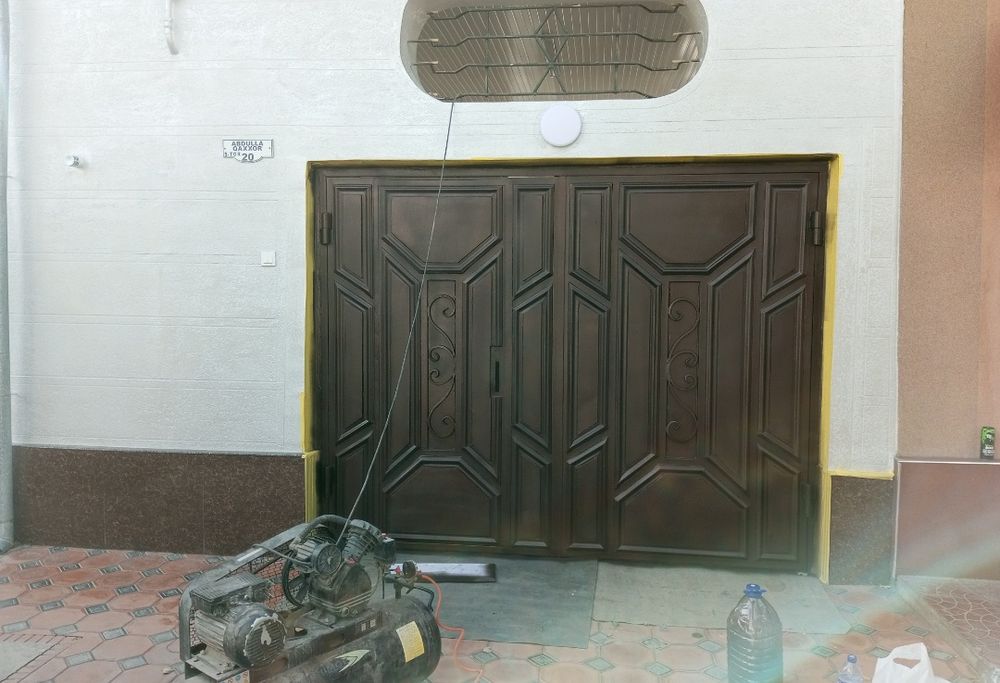 Darvoza boyash yasab berish va ustanovka qilish