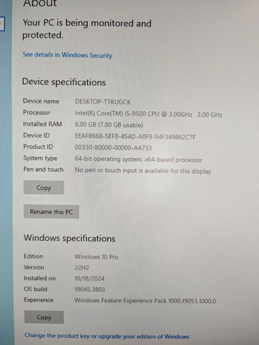 Dell All in One 7470 i5 9th 8/256gb Amanet Crangasi Lazar 46481