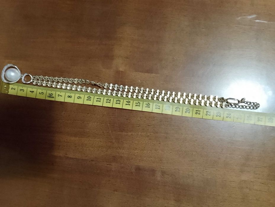 Дамско позлатено колие