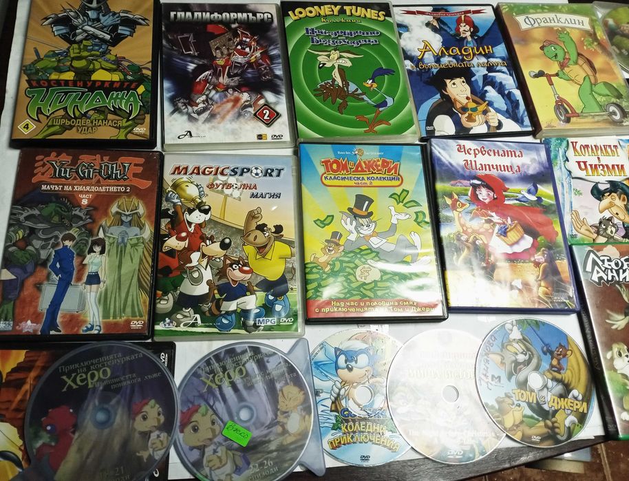 Детски филмчета на DVD