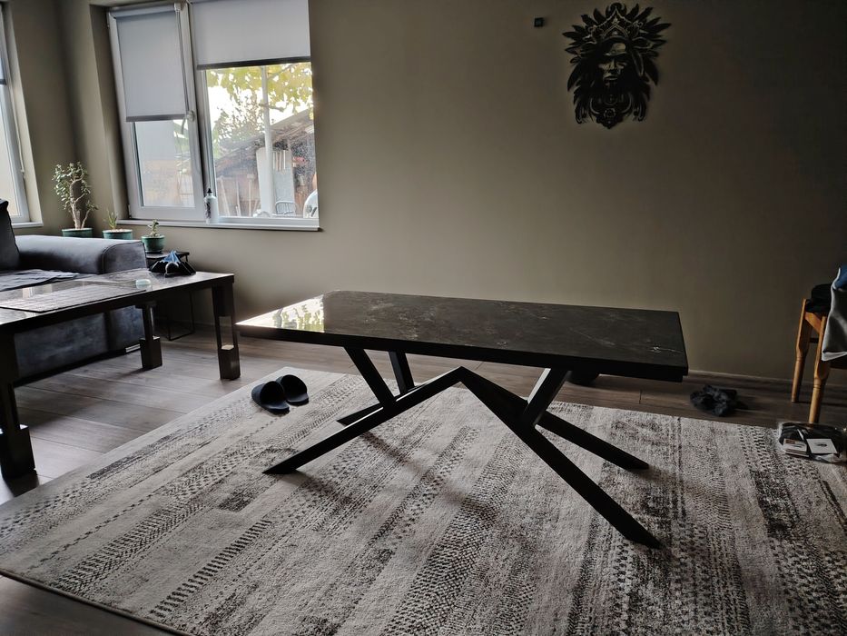 Холна маса метал и керамика