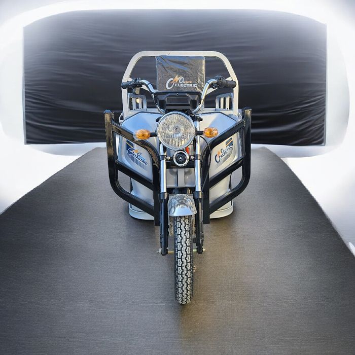 Tricicleta Electrica Tuk Tuk cu bena basculabila, Baterie 52Ah