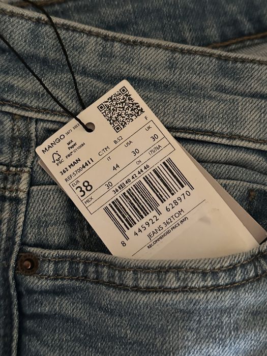 Мужские джинсы mango