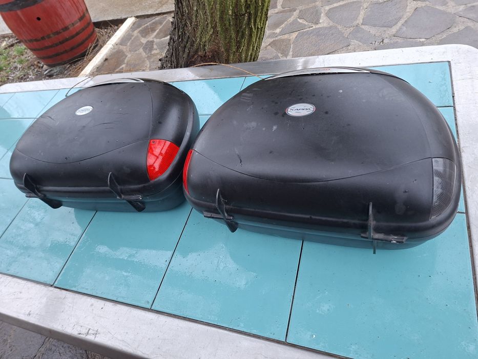 Set sidecase kappa 2 genti laterale moto prindere Monokey