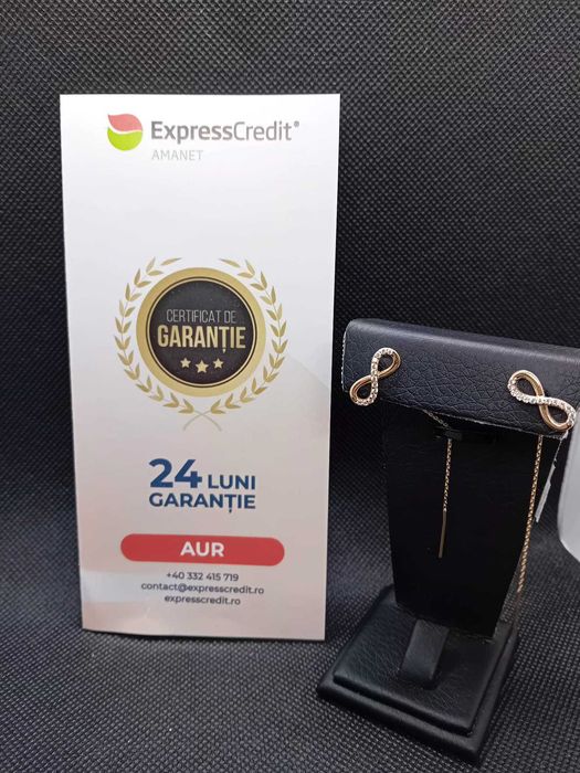 Cercei aur 14k 2.03g (B.32907.4 AG31 Barboi) Garantie 2 ani!