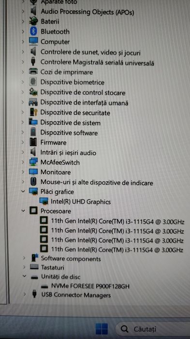 Asus Vivobook S433E / i3 -1115G4/ 8 GB RAM / ssd 128 GB/