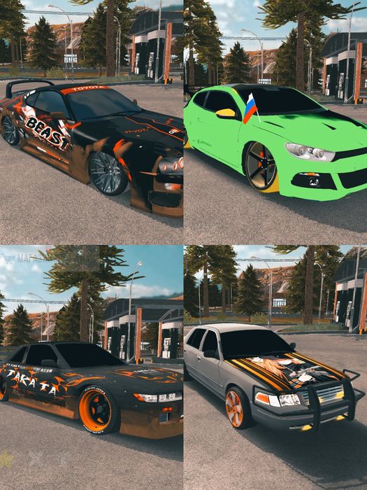 Винилы кар паркинг