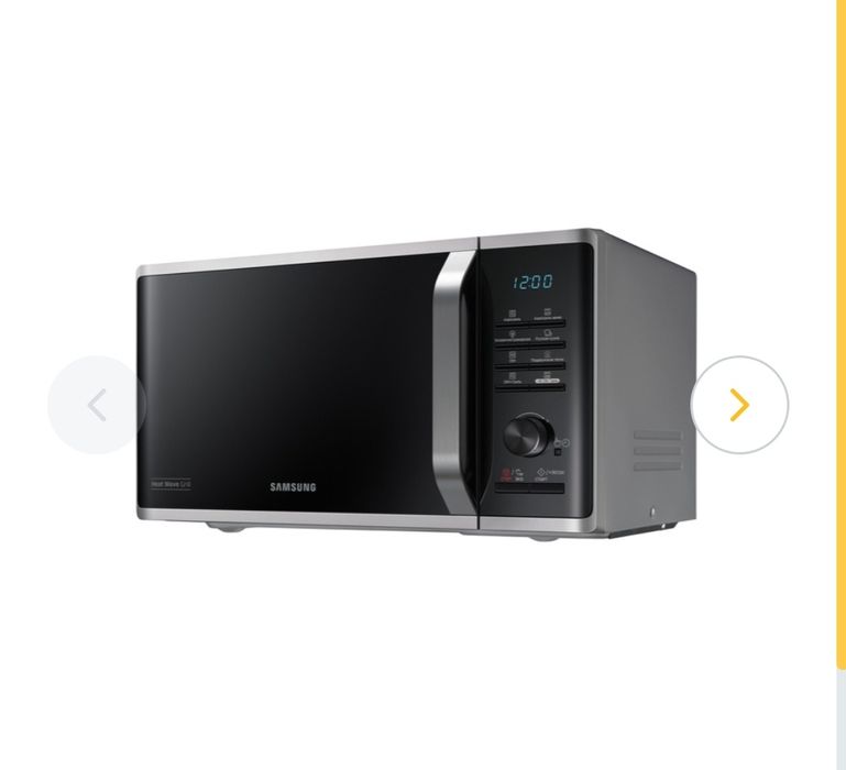 Микроволновая печь Samsung MG23K3575AS, серый-черный