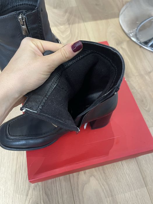 Дамски боти естествена кожа