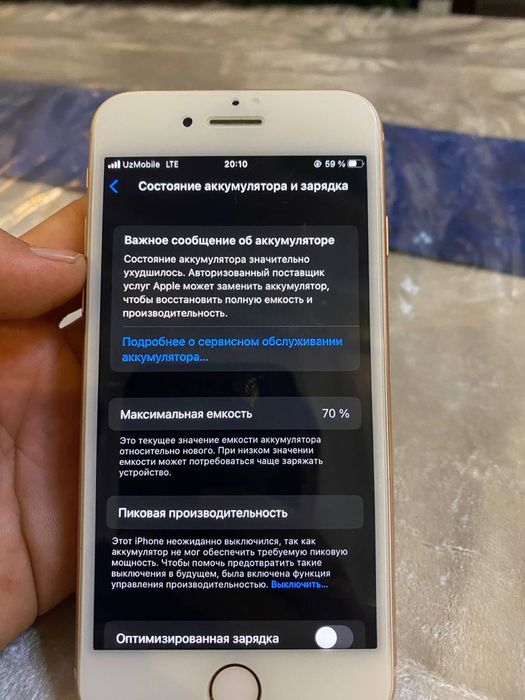 Iphone 8 holati ideal