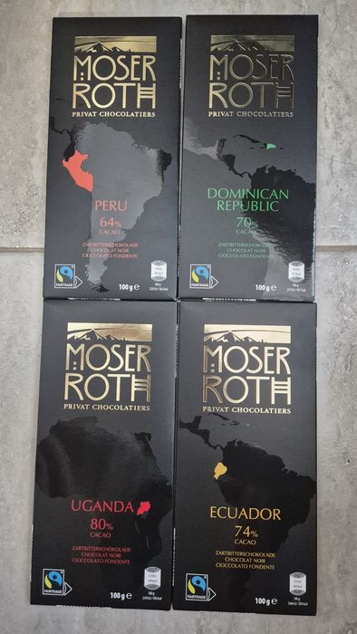 Ciocolata neagra Moser Roth