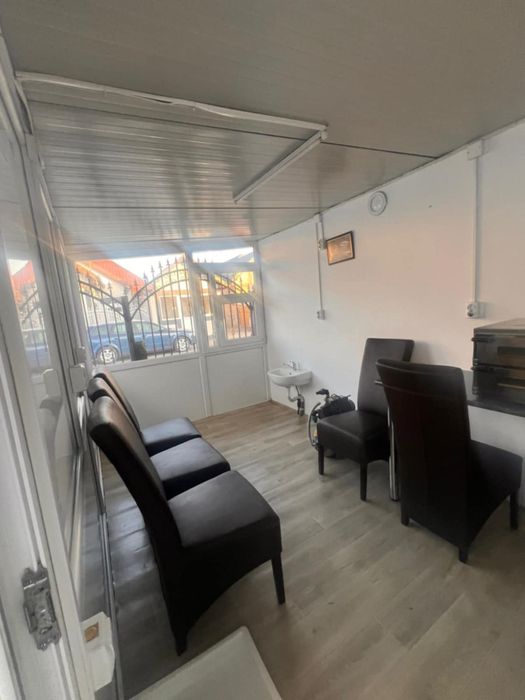 Spatiu modular termopan 3,5 m x 5m-podea metalica, acoperis, tot i