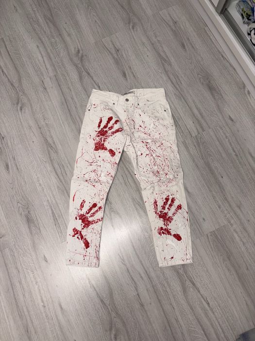 Blugi zara custom