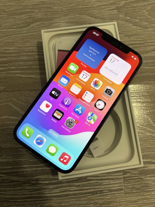 Iphone 12 black 100%