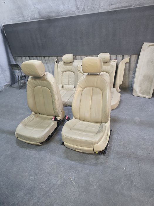 Interior audi a6 c7 crem