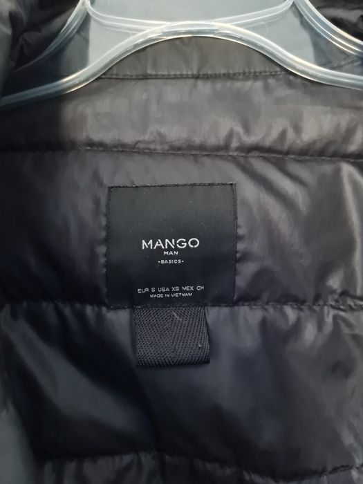 Geaca Mango, umplutura puf de gasca, marimea S