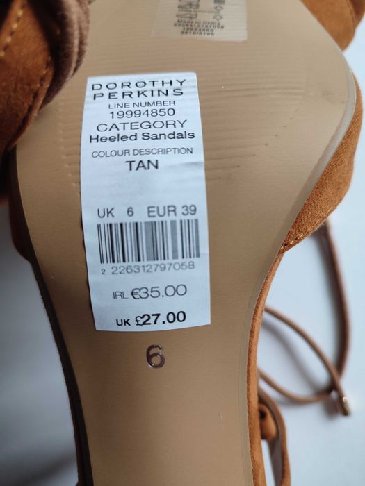 Дамски сандали Dorothy Perkins