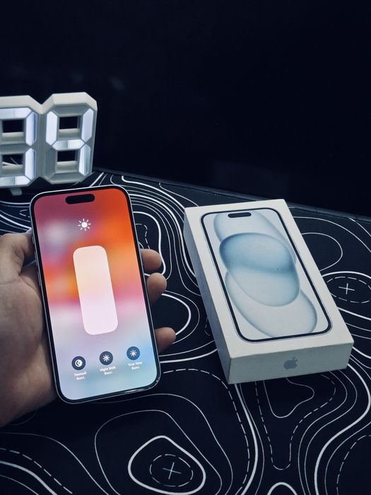 Iphone 15 blue, 128gb