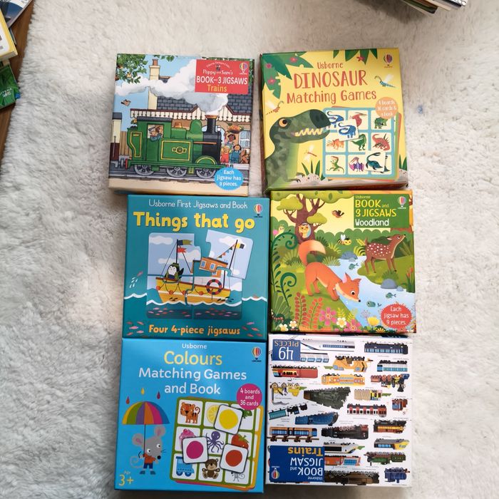 Carti si puzzle Usborne