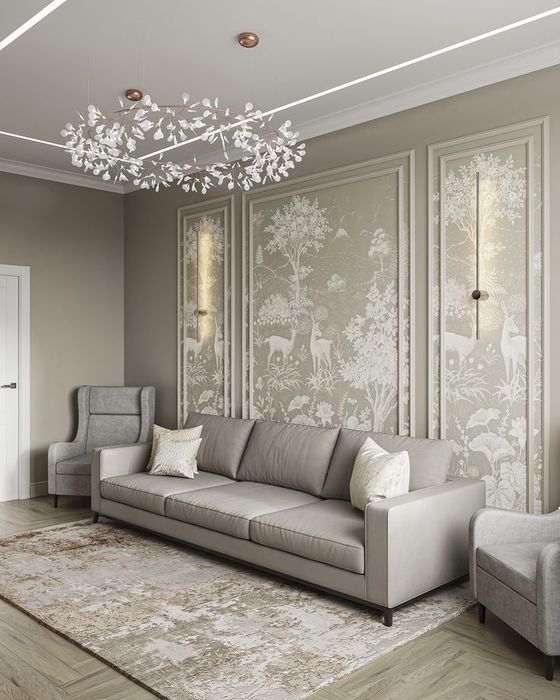 Интерные картины и барельефы