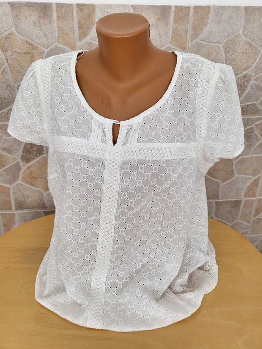 Bluza dama broderie bumbac
