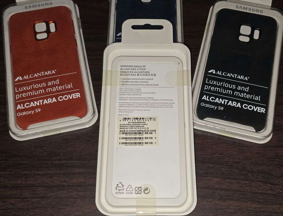 Husa originala Samsung Alcantara Cover Galaxy S9 G960