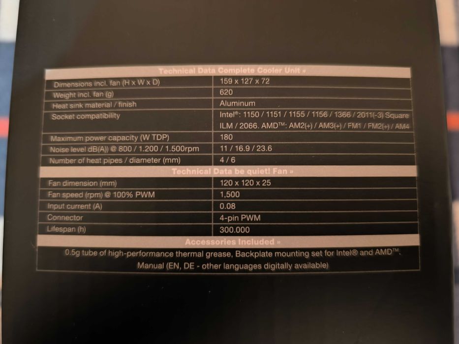 Кулер bequiet dark rock slim