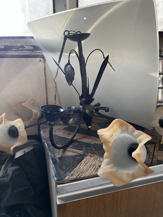 Люстра рожковаях