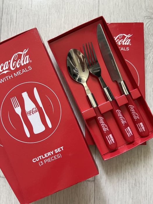 Столовые приборы Coca-cola