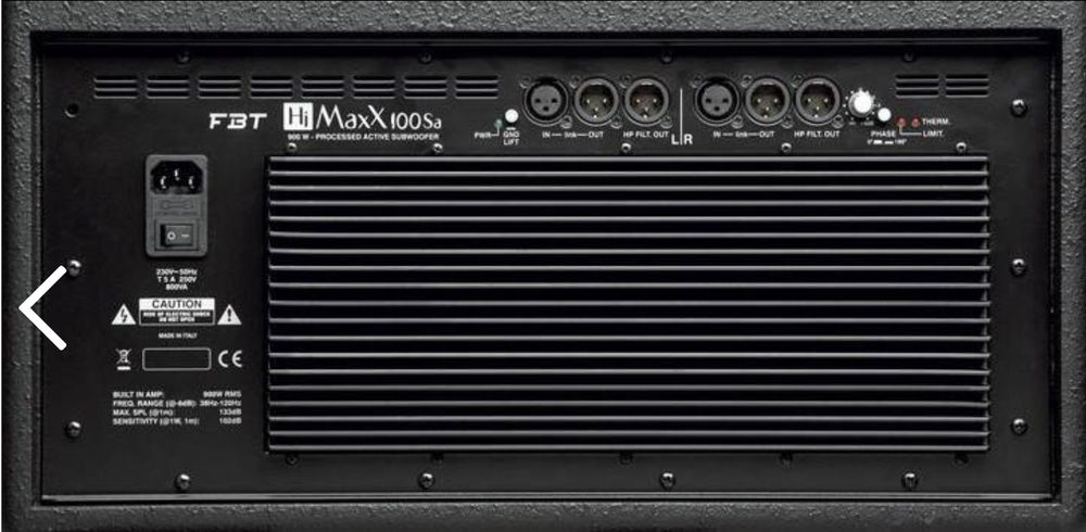 Vînd subwoofer Activ -Himaxx 100 Sa