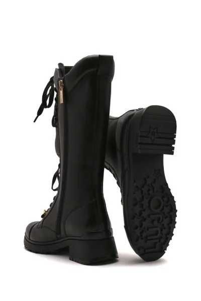 %ПРОМО%до 31.01!LIU JO № 38 – Дамски ботуши естествена кожа "BLACK & G