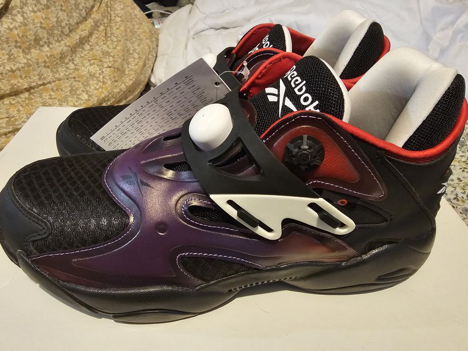 Reebok Pump Court /Purple 'Black' FX9927 ЕU 40 стелка 25.5 сантиметра